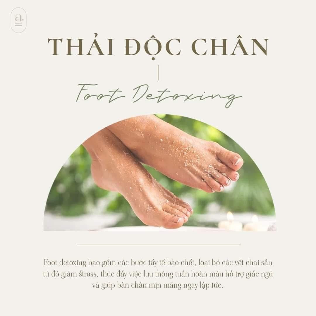 DÁN THẢI ĐỘC CHÂN