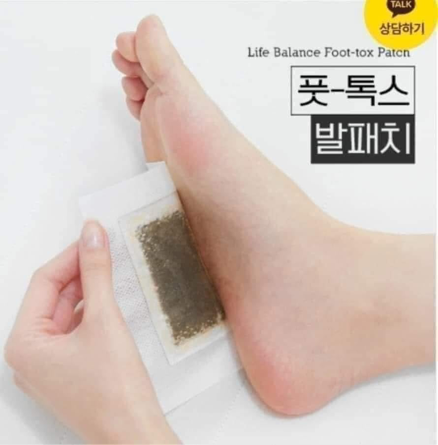 DÁN THẢI ĐỘC CHÂN