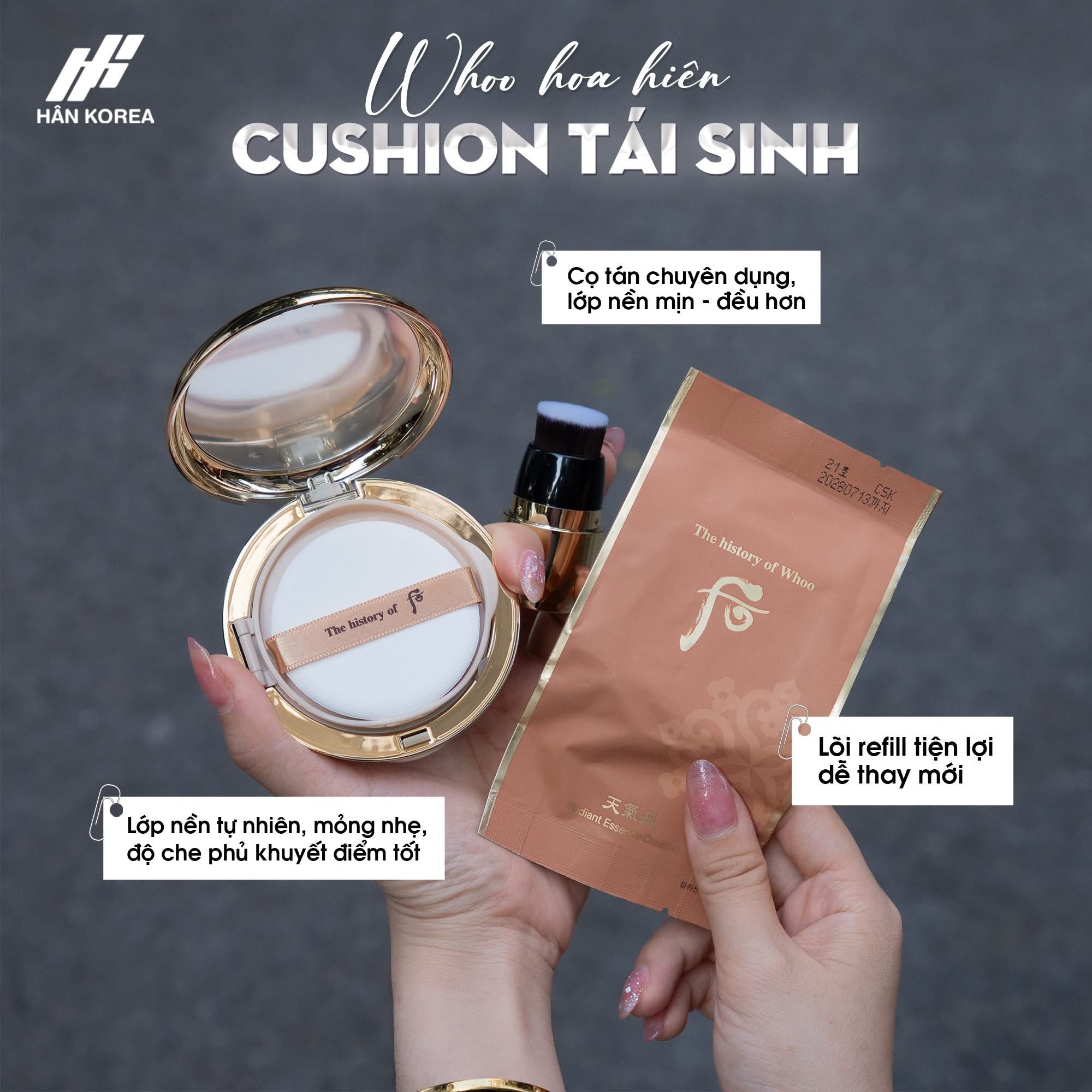 CUSHION HOA HIÊN